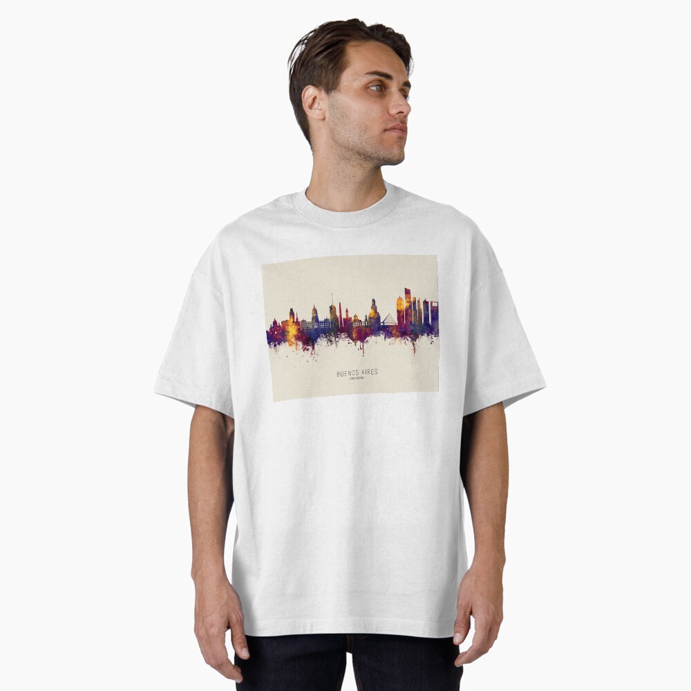 Aperçu de l'œuvre T-shirt oversize créée et vendue par ArtPrints.