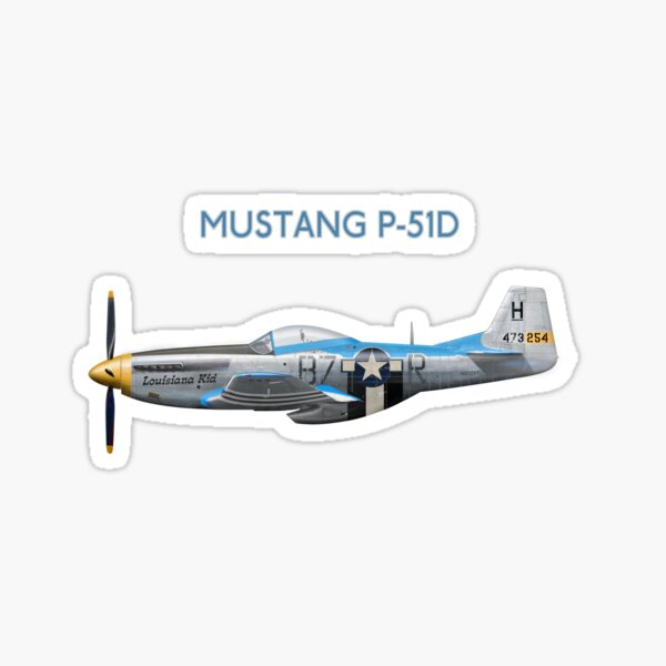 Item preview, Mustang P-51D Louisiana Kid designed and sold by Spyinthesky.