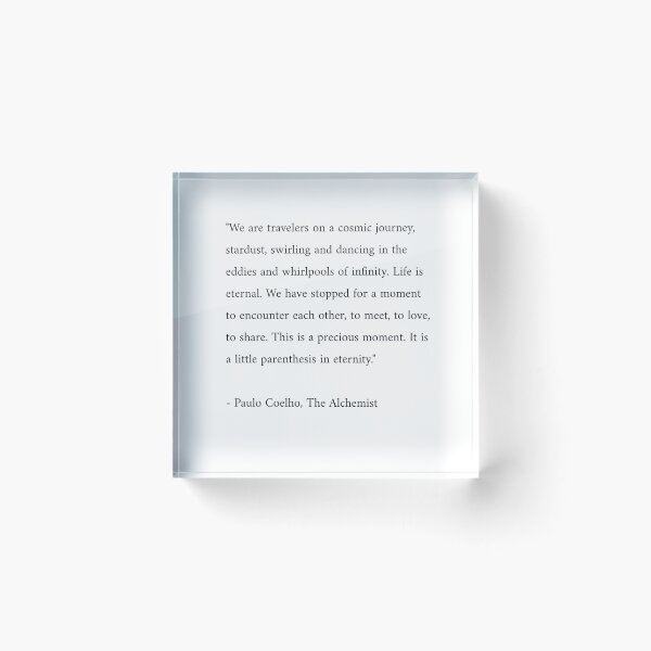 Aperçu de l'œuvre Citation de l'alchimiste créée et vendue par thetrippyhippie.