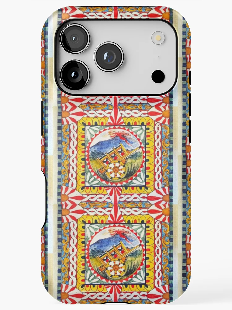 Thumbnail 1 of 4, iPhone Case, Sicilian Style II designed and sold by PaoloRassa.