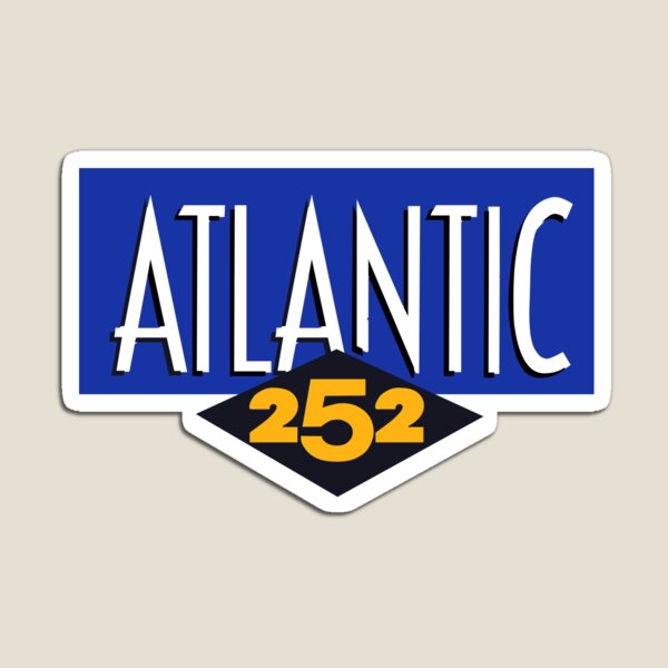 Item preview, & # 39; Atlántico 252 & # 39; marca de radio (1) (1989) designed and sold by Logocryo.