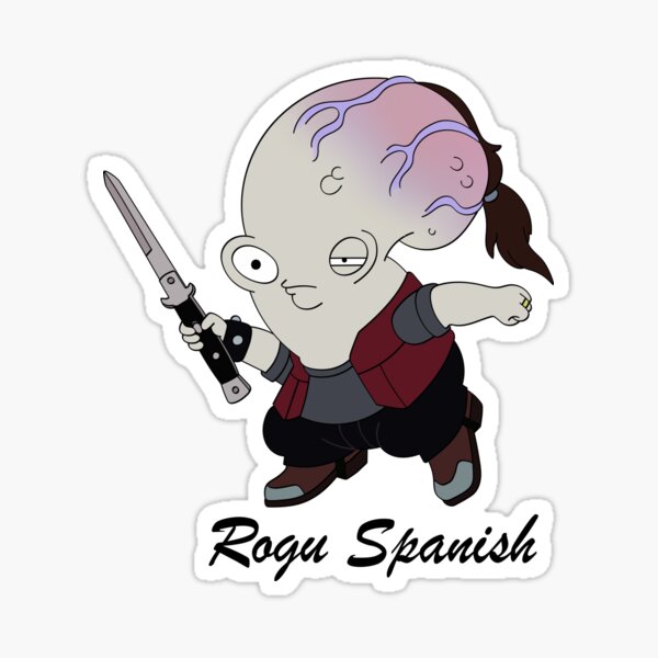 Item preview, American Dad Rogu Español designed and sold by olivia-krig.