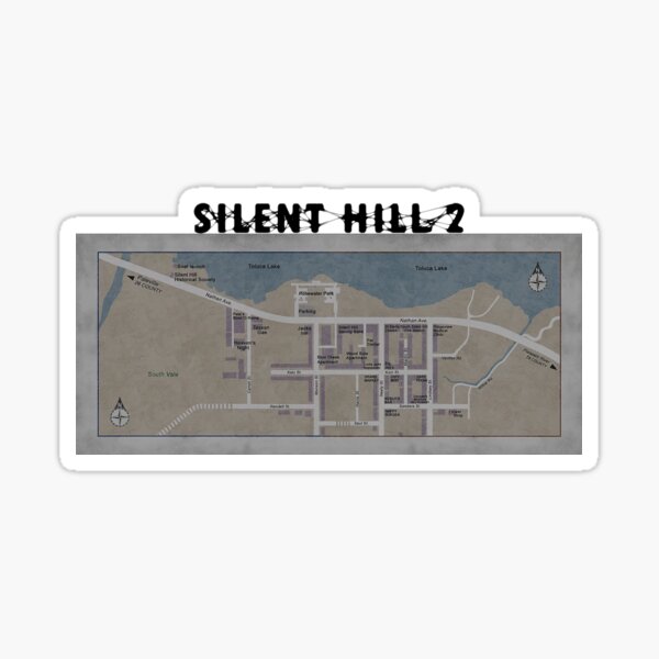 Artikelvorschau, Karte von Silent Hill entworfen und verkauft von Siegfried1988.