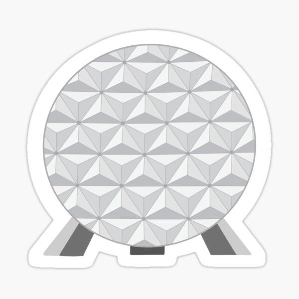 Aperçu de l'œuvre Vaisseau spatial Terre (Epcot Ball) créée et vendue par alliemeegs.