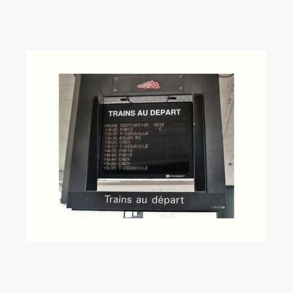Aperçu de l'œuvre Trains to Depart créée et vendue par stephenB.