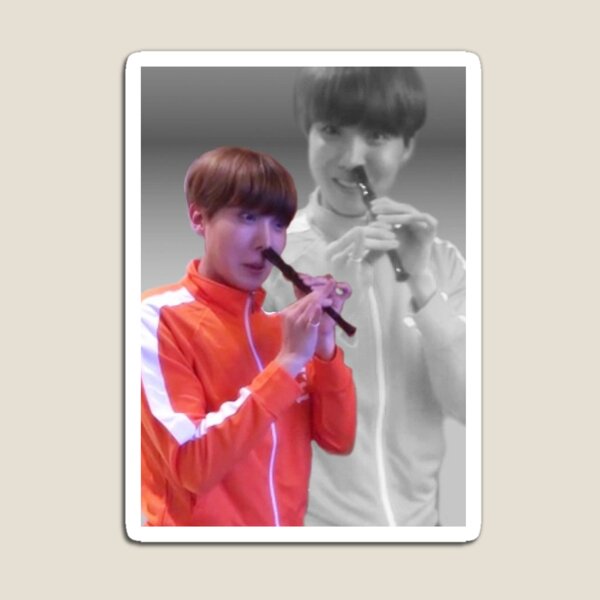 Aperçu de l'œuvre MEME DRÔLE DE JHOPE HOSEOK créée et vendue par Kpop-STICKERS.