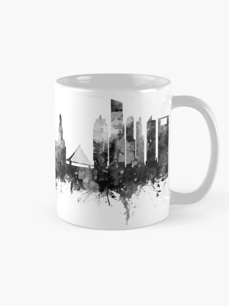 Aperçu 3 sur 6. Mug à café avec l'œuvre Buenos Aires Argentina Skyline créée et vendue par ArtPrints.