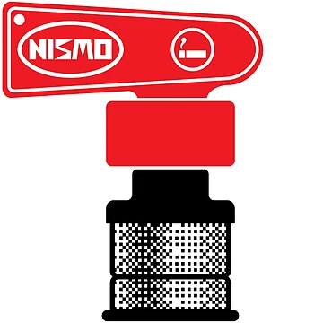 Vorschaubild zum Design NISMO – HELLROTES OBERTEIL auf SCHWARZ von JDMShop