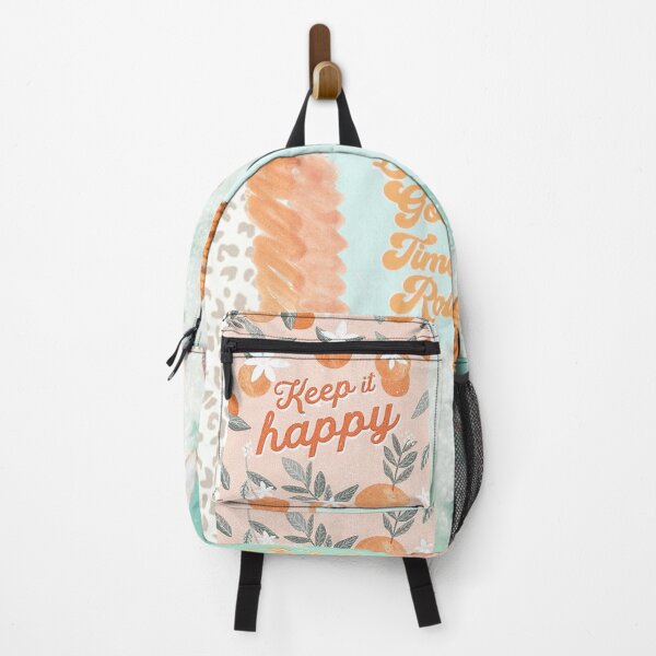 Item preview, Aesthetic Orange and Teal Print designed and sold by ansleyelisa.