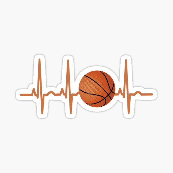 Artikelvorschau, Herzschlag Basketball entworfen und verkauft von Vanover Designs.