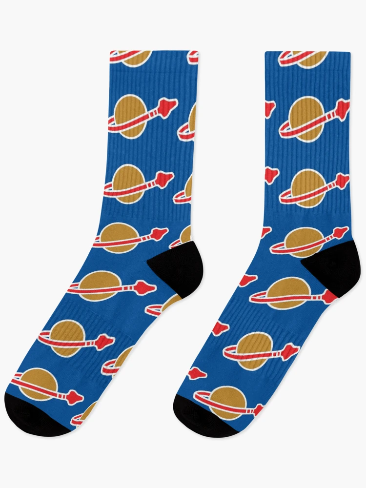 Thumbnail 1 of 5, Socks, Classic Space Logo designed and sold by Highonbricks.