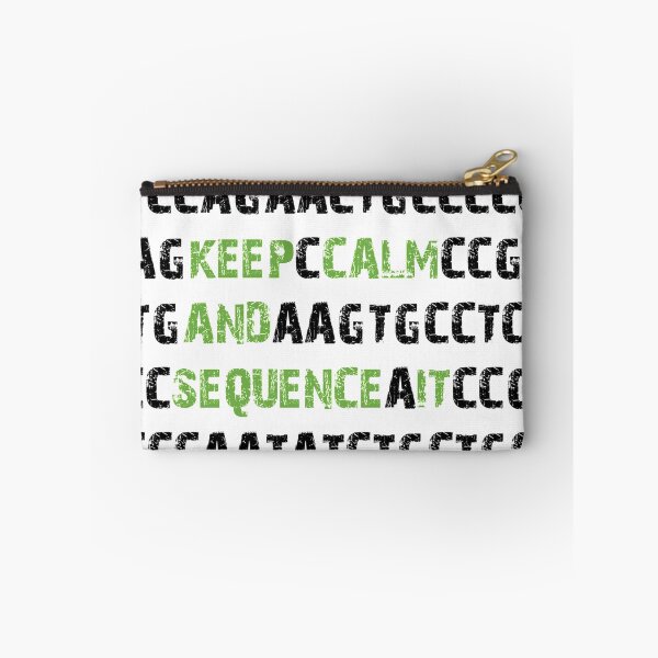 Item preview, Keep Calm and Sequence It - Bioinformatics Genome DNA Green Black designed and sold by MoPaws.