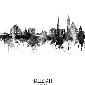 Artwork thumbnail, Hallstatt Austria Skyline by ArtPrints