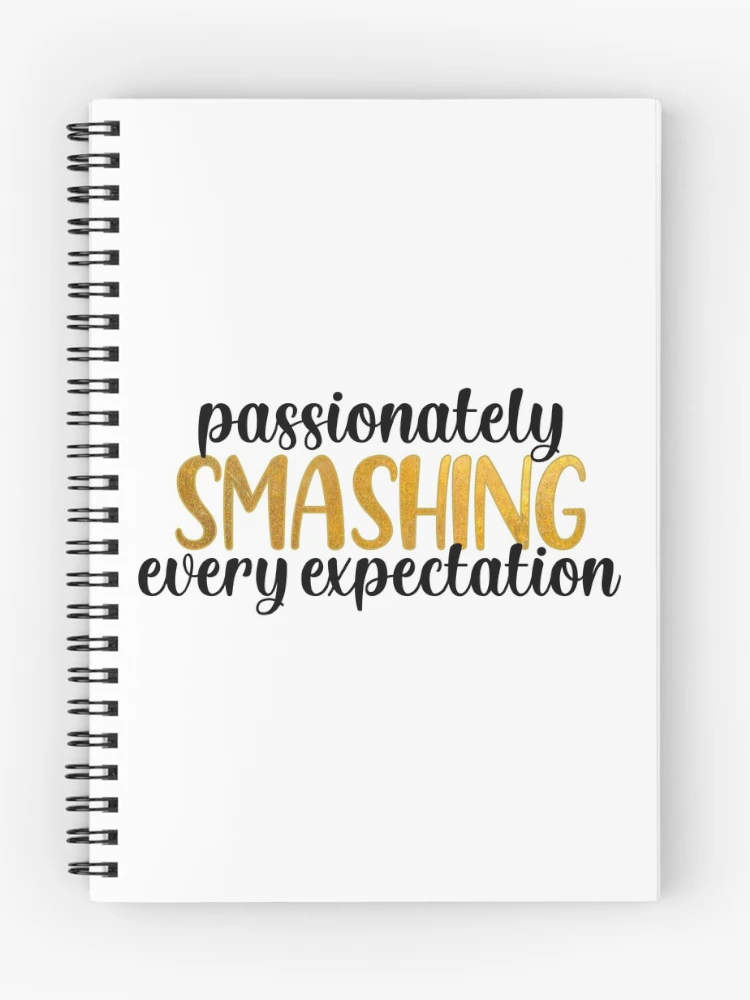Thumbnail 1 of 3, Journal, Hamilton passionately smashing every expectation designed and sold by Designed By Rachel.