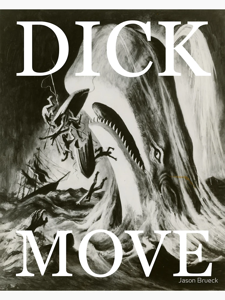 Thumbnail 3 of 3, Sticker, Dick Move designed and sold by Jason Brueck.