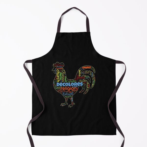 Item preview, DeColores Cursillo Rooster Word Cloud designed and sold by Gsallicat.