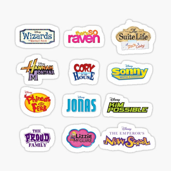 Item preview, Nostalgic Disney Show Sticker Pack #1 designed and sold by Jackson Taylor.