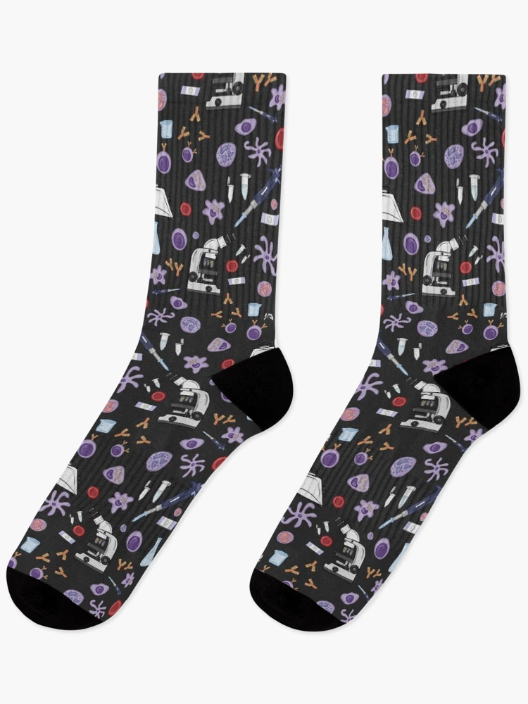 Thumbnail 1 von 5, Socken, Wissenschaft ! (Dunkel) designt und verkauft von StephanieMArt.