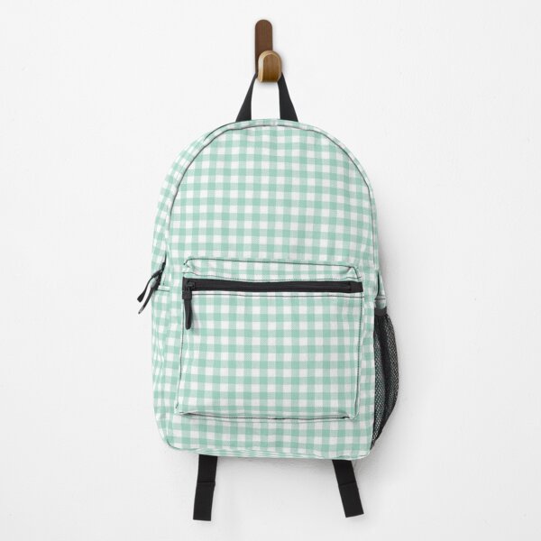 Item preview, Mint blue gingham designed and sold by viripasta.