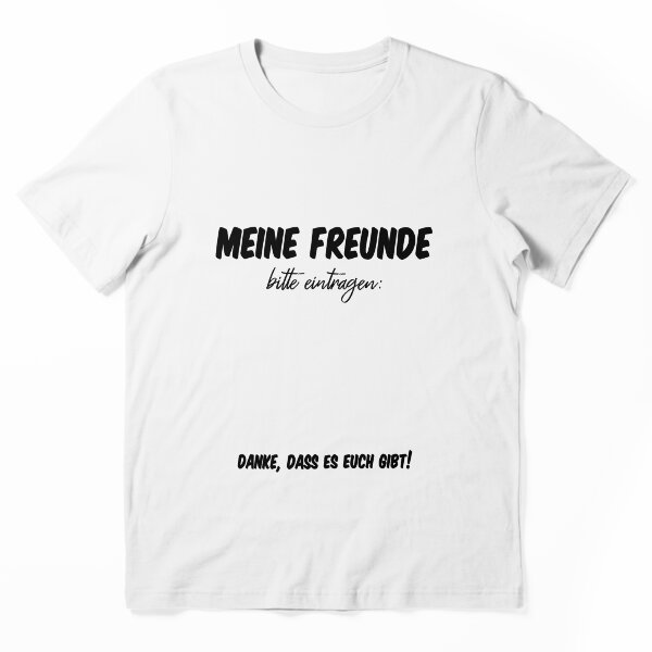 Artikelvorschau, Meine Freunde bitte eintragen entworfen und verkauft von Victorias-Art.