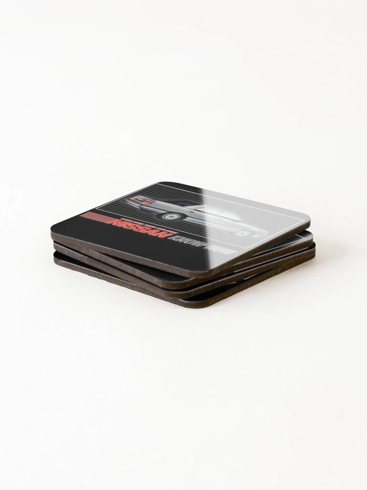 Thumbnail 4 of 5, Coasters (Set of 4), Nissan Skyline R31 Graphic designed and sold by lithoman2.
