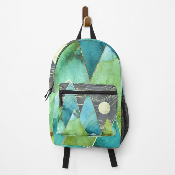 Item preview, Moonlit Mountains designed and sold by spacefrogdesign.