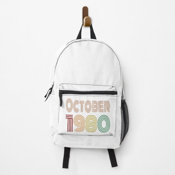 Item preview, Happy 40th Birthday, Happy forties Anniversary, born in October 1980 designed and sold by marosharaf.