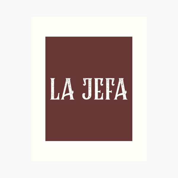 Item preview, Jefa designed and sold by Latina Charm.