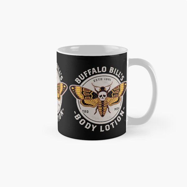 Item preview, Loción corporal Buffalo Bill - Polilla de la cabeza de la muerte - Horror - Diseño vintage envejecido designed and sold by Nemons.