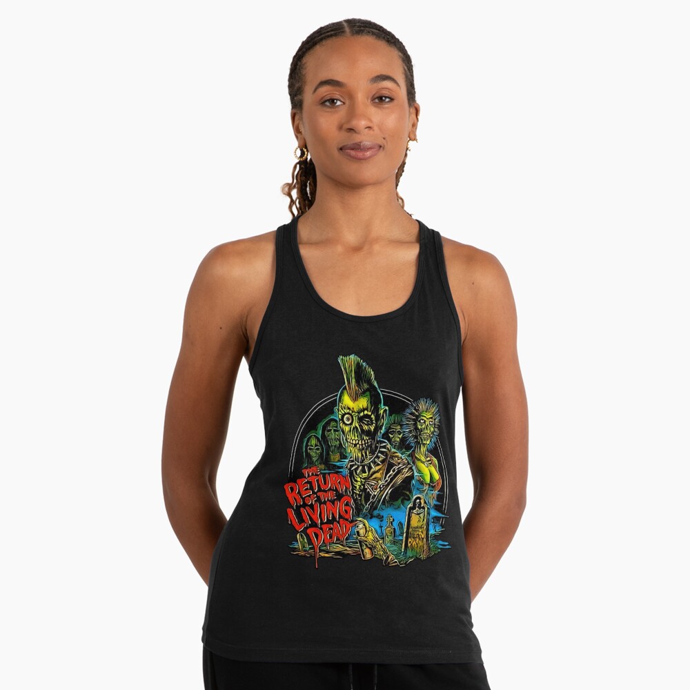 Vista previa del artículo con la obra «Camiseta con espalda nadadora», diseñado y vendido por The Fit.