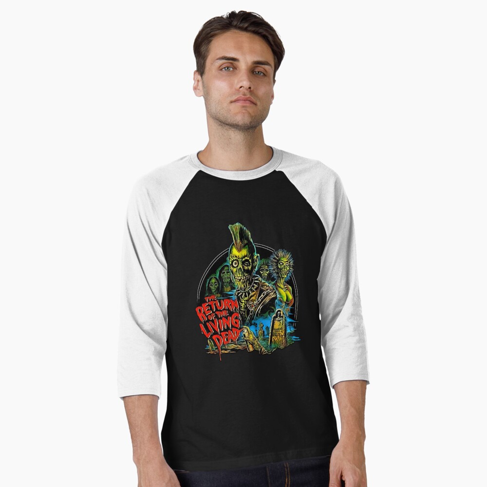 Vista previa del artículo con la obra «Camiseta ¾ estilo béisbol», diseñado y vendido por The Fit.