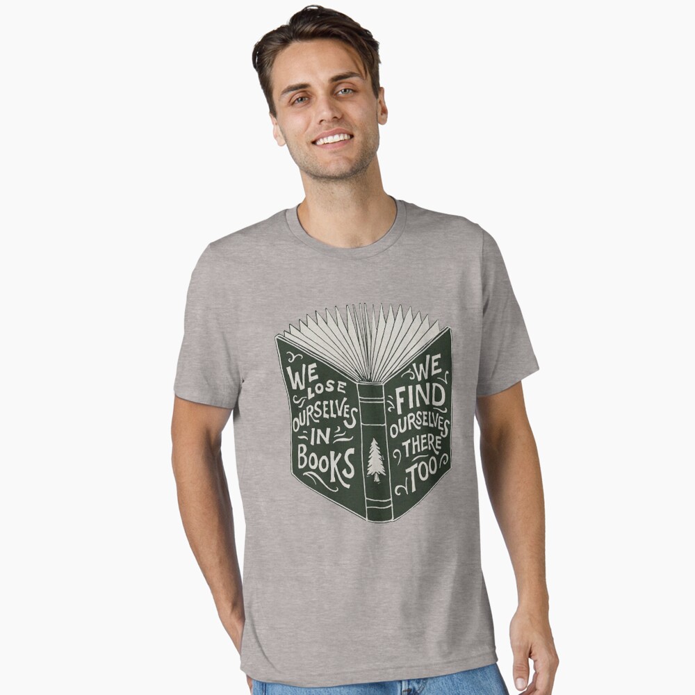 Vista previa del artículo con la obra «Camiseta esencial», diseñado y vendido por DoodleDashCollective.