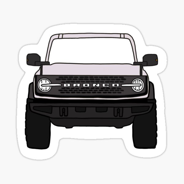 Item preview, Ford Bronco blanco designed and sold by rbellefuil26.