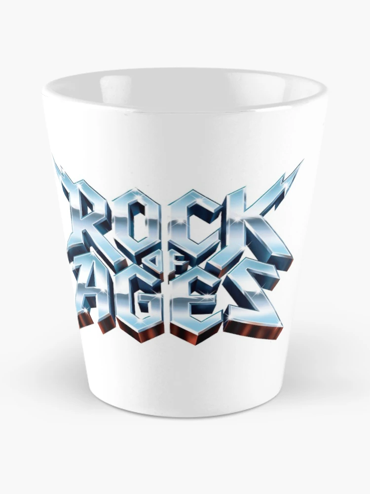 Imagen 2 de 4, Taza de café con la obra rock of ages logo, diseñada y vendida por Backstage by Leyzel.
