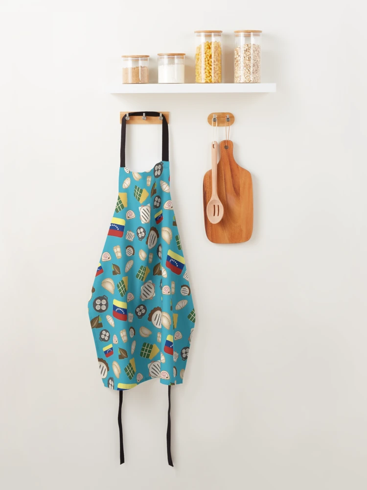 Thumbnail 4 of 6, Apron, Venezuelan Food Pattern designed and sold by mimogoshopping.