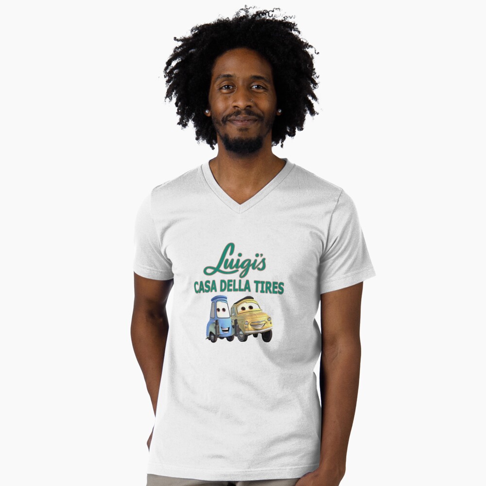Vista previa del artículo con la obra «Camiseta de cuello en V», diseñado y vendido por cd26.