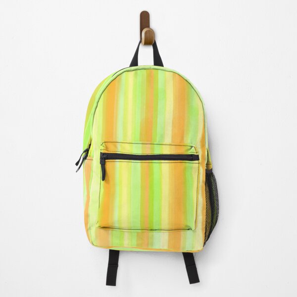 Item preview, Green and orange stripes designed and sold by Abstractlara.