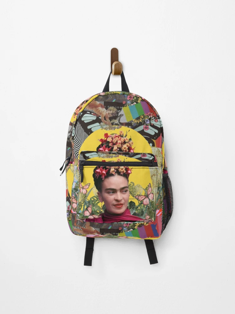 Imagen 1 de 3, Mochila con la obra Frida Kahlo, diseñada y vendida por lonven.
