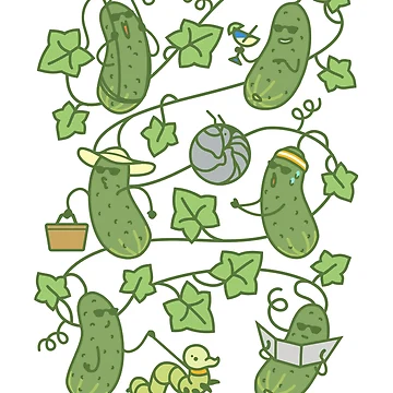 Artwork thumbnail, Cucumber Summer by Squosh