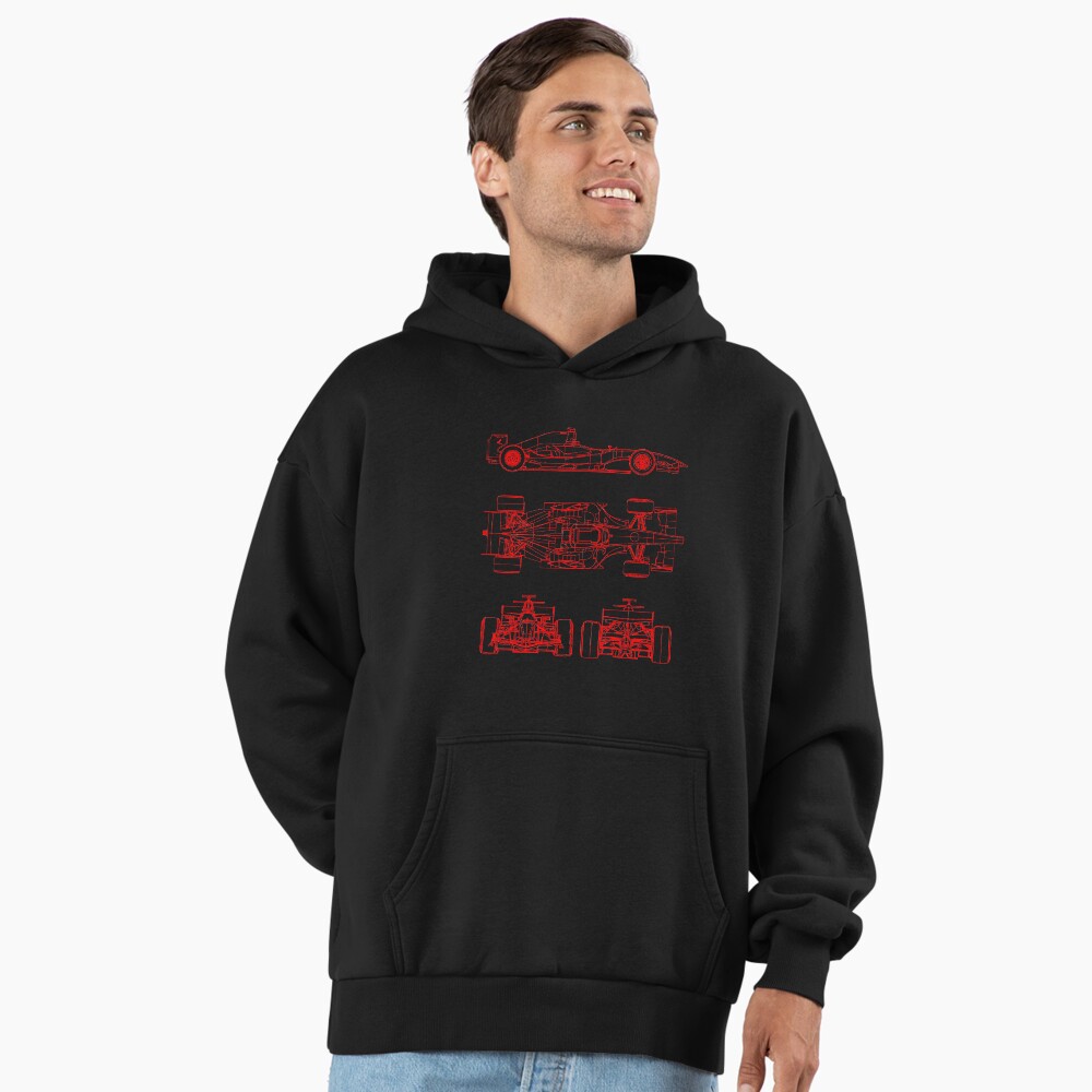 Vista previa del artículo con la obra «Sudadera con capucha oversize prémium», diseñado y vendido por ideasfinder.