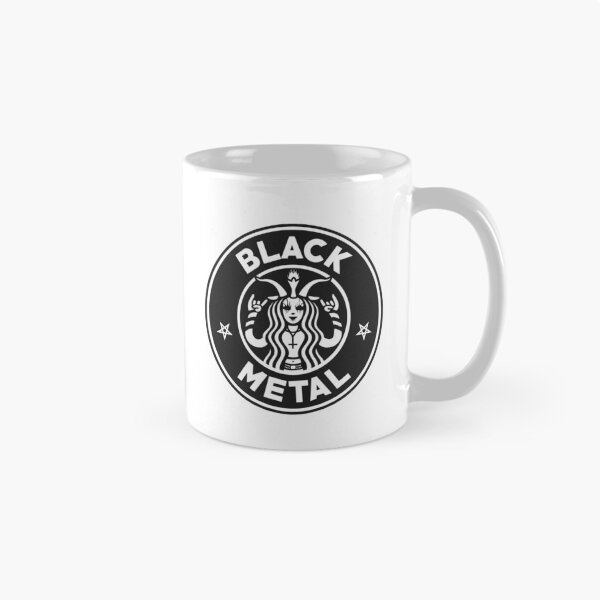 Aperçu de l'œuvre Black Metal Café Noir créée et vendue par rippingthrash.
