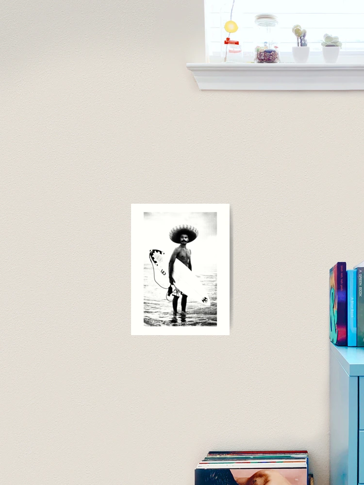 Thumbnail 2 of 3, Art Print, Zapata Surfer designed and sold by boltjesdesign.