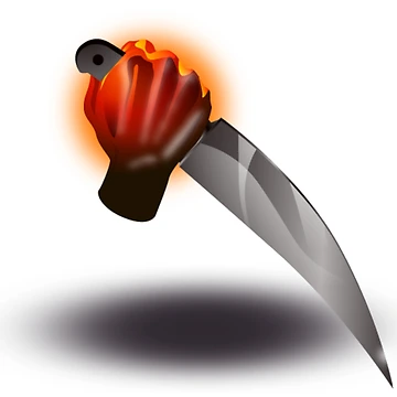Artwork thumbnail, Thug knife xD by LokmaneBrahimi