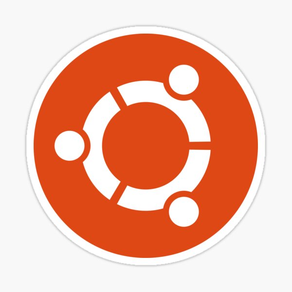 Item preview, logotipo del sistema operativo linux ubuntu designed and sold by developerfriday.