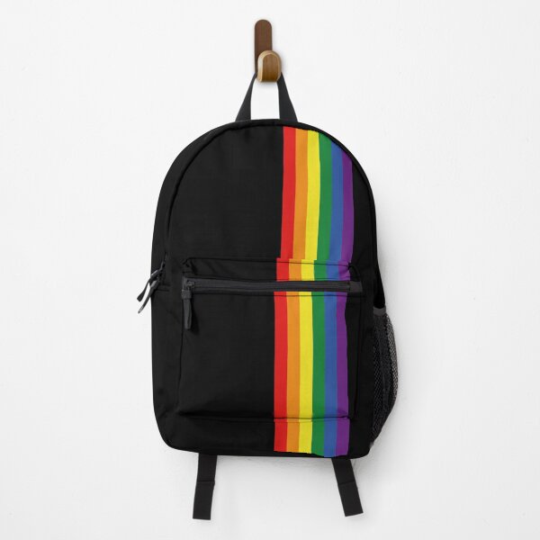 Aperçu de l'œuvre Arc-en-ciel sur fond noir créée et vendue par LCWaterworth.