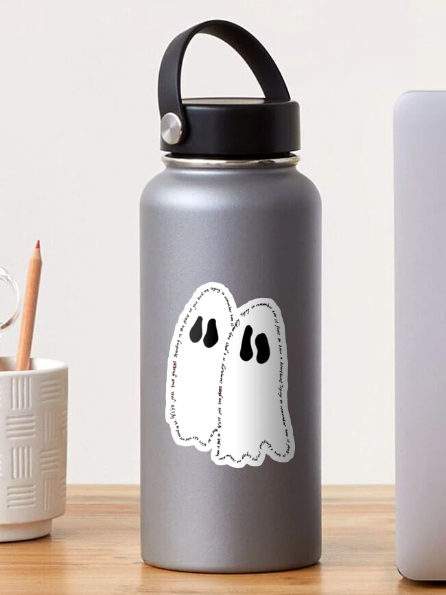 Thumbnail 1 of 3, Sticker, Two ghosts designed and sold by emily-jayy.