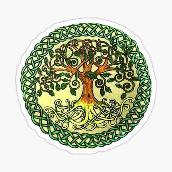 Aperçu de l'œuvre Arbre celtique de la vie créée et vendue par Skye Elizabeth Carroll.