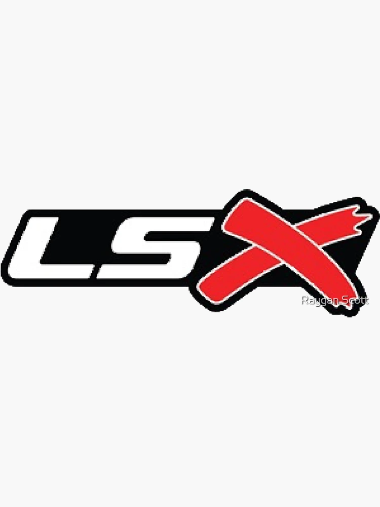 Imagen 3 de 3, Pegatina con la obra Logo LSX, diseñada y vendida por Raygan Scott.