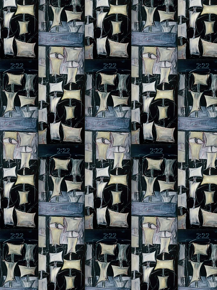 Aperçu 3 sur 3. Foulard avec l'œuvre Nashville City Club View 2 créée et vendue par QuigleyArt.