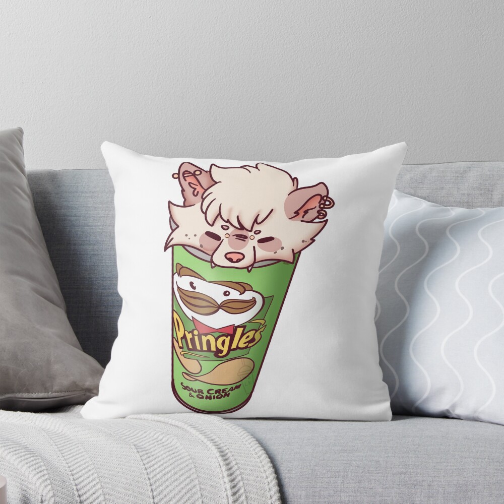 Item preview, Throw Pillow designed and sold by MilkTea-caffe.